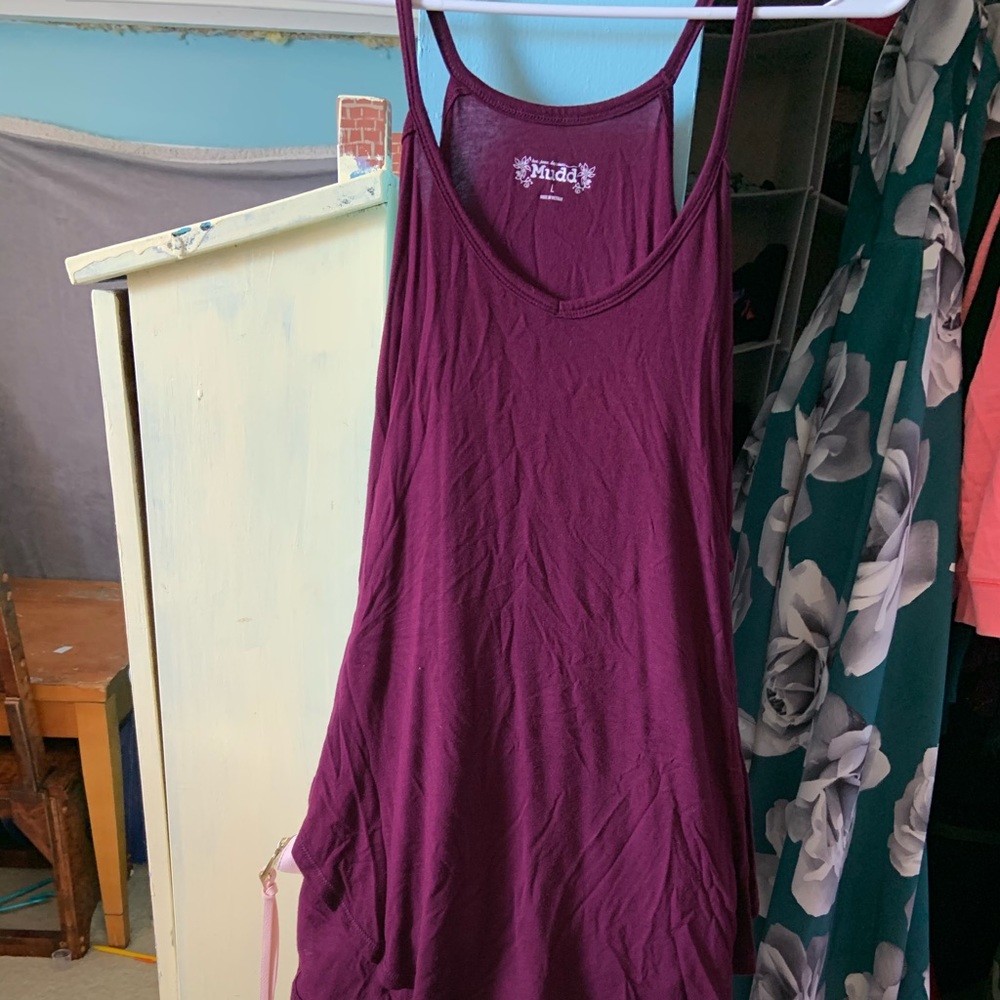 Off the shoulder tank top